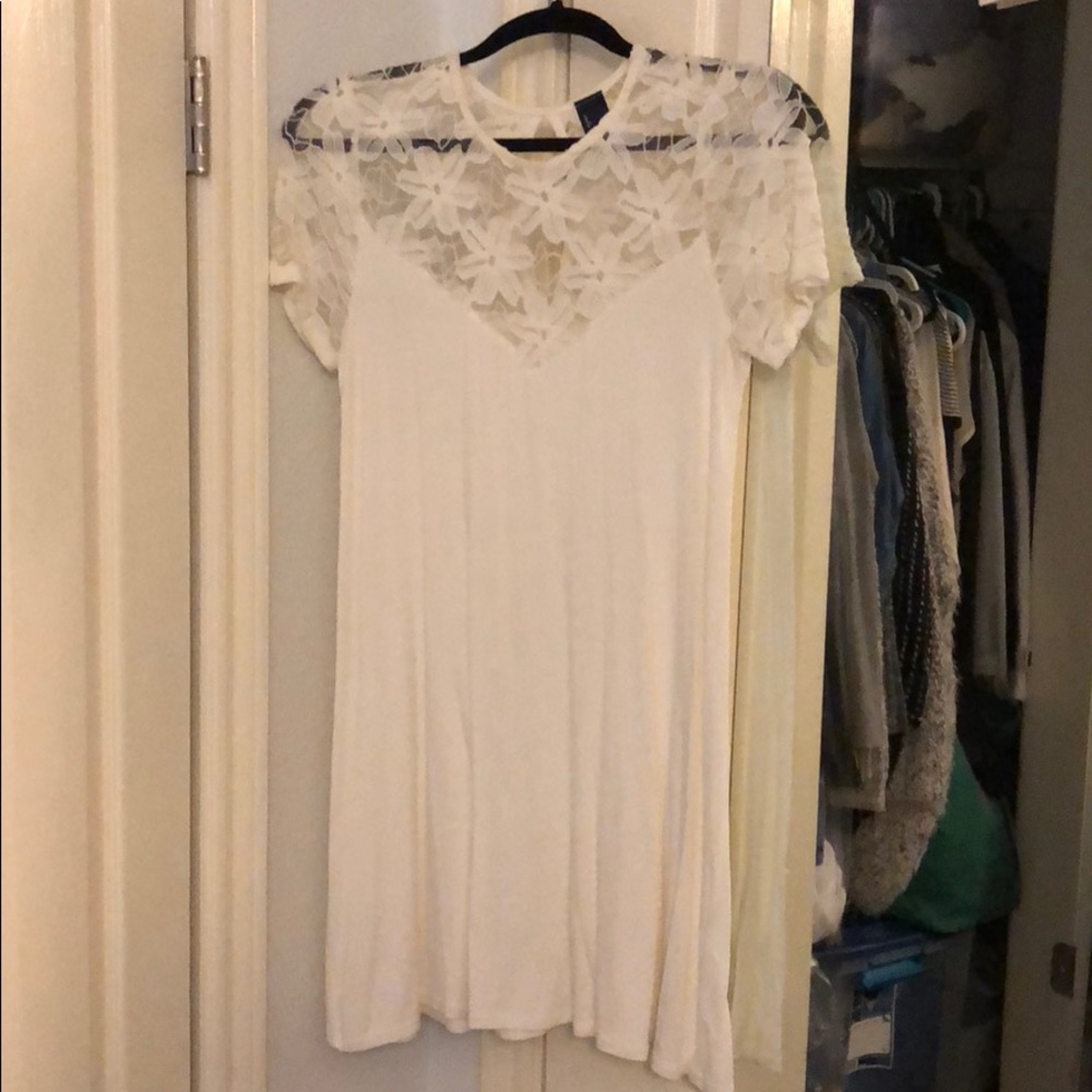 White dress